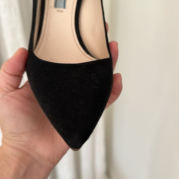 Prada pointed toe 85m suede stiletto - Picture 7 of 12